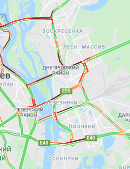 Транспортний колапс у Києві: ситуація на дорогах після закриття метро