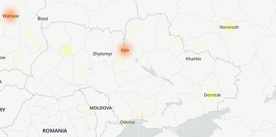 В работе YouTube произошел сбой