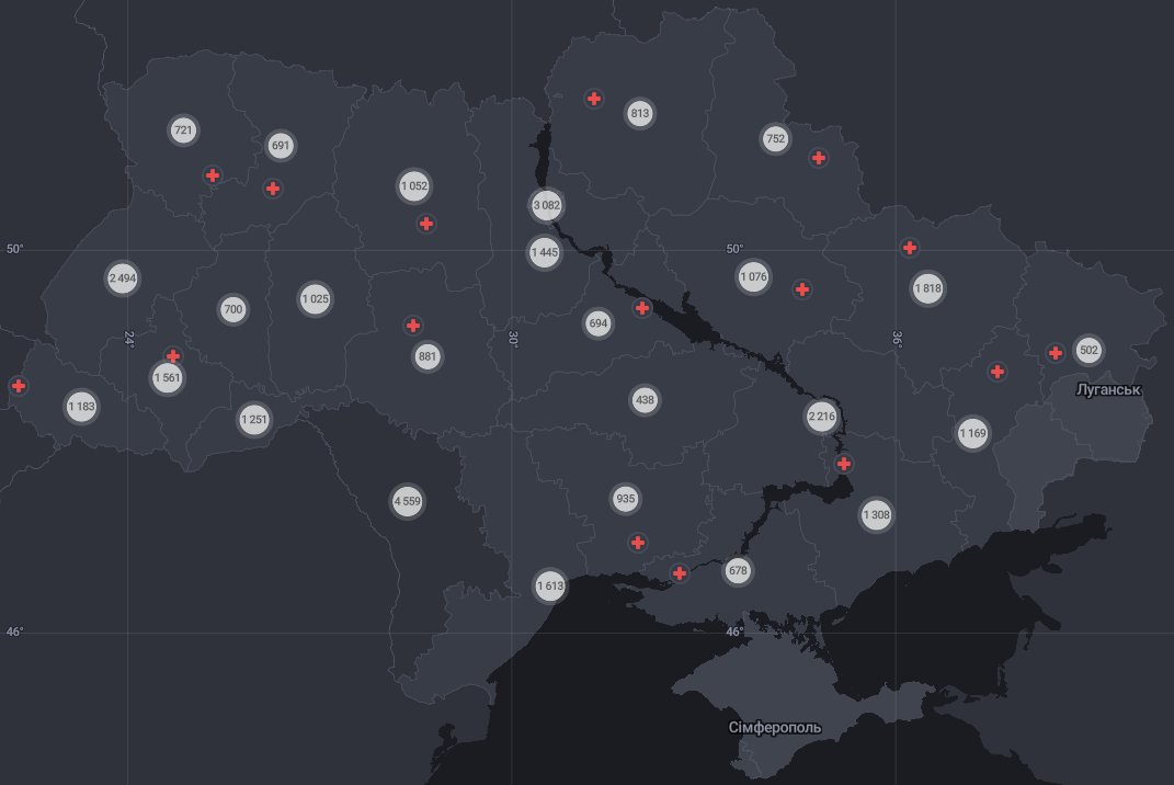 Стало известно, сколько украинцев умерли от коронавируса (инфографика)