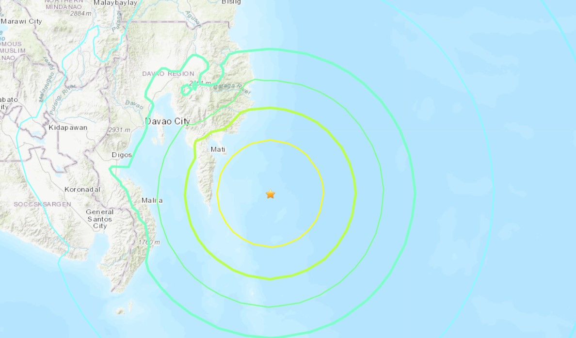 У берегов Филиппин произошло сильное землетрясение, объявлена угроза цунами