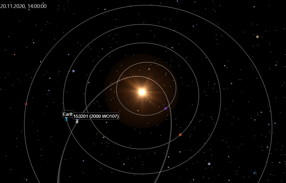 К Земле мчится астероид в 5 раз больше, чем киевская Родина-мать