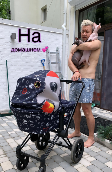 Сергій Бабкін розчулив турботою про новонародженого сина