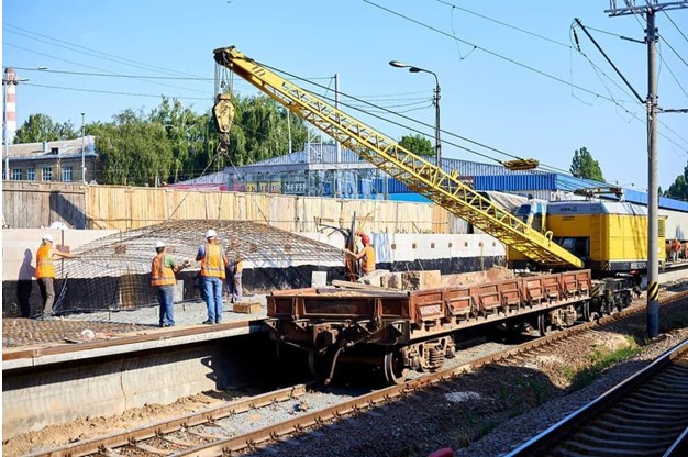 В Киеве начали реконструкцию железнодорожной станции 