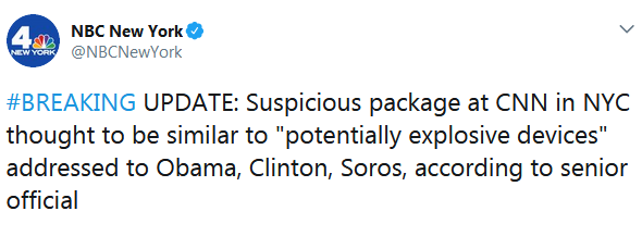 В Белый дом и редакцию CNN отправили бомбы