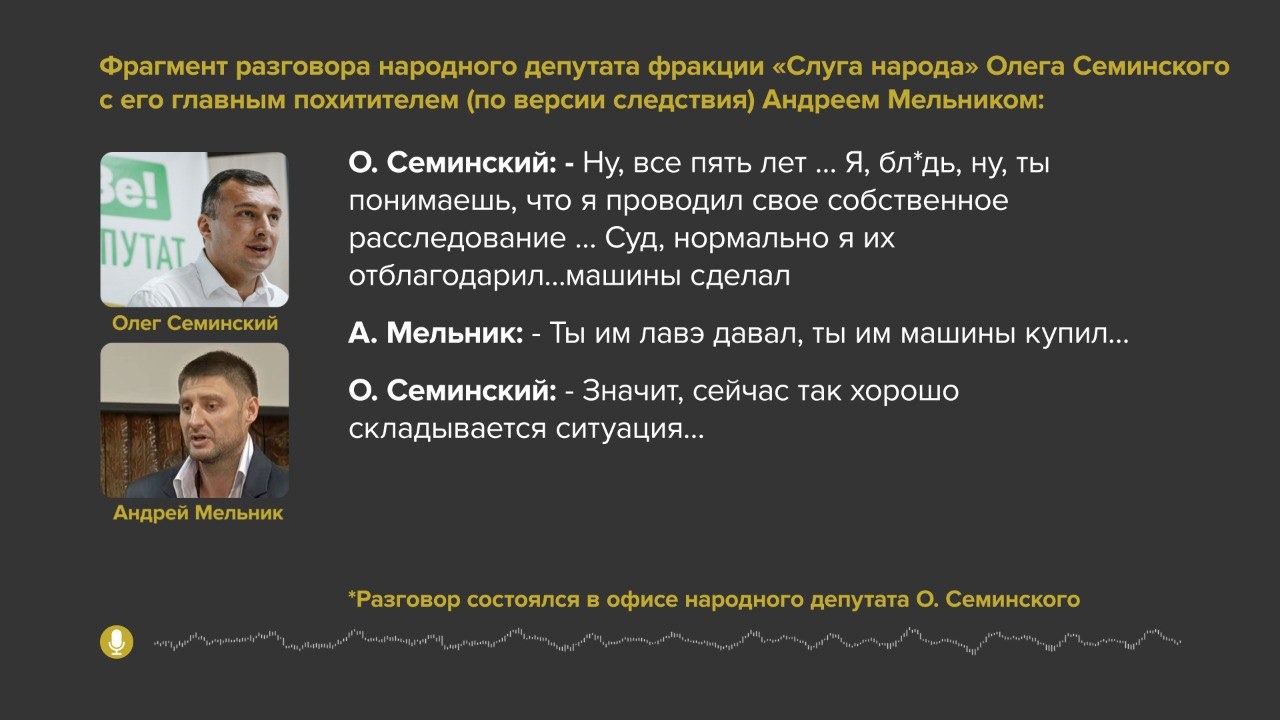 Стало известно, как Семинский планировал отобрать у Рудьковского акции 