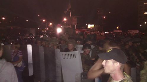 стычки у Оболонского райсуда