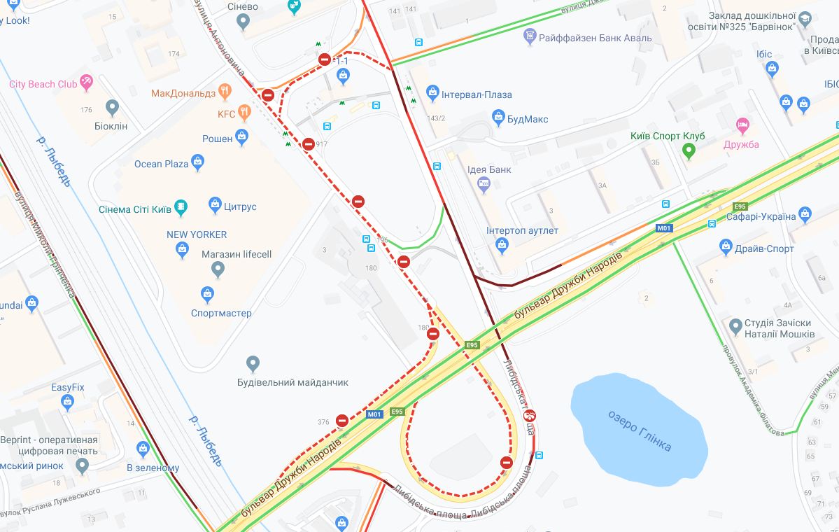 Киевлян ждет новый транспортный коллапс: где будет не проехать