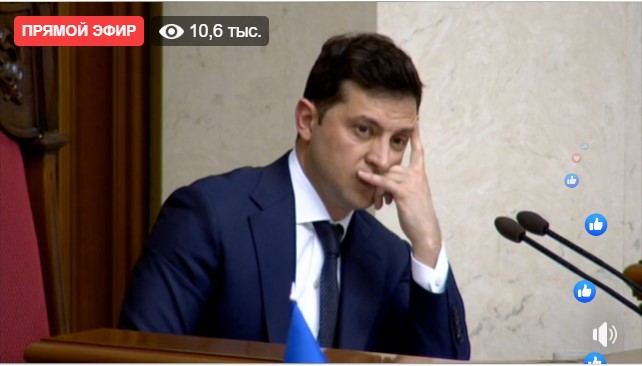 З'явилися фото жесту Гончарука після голосування про його відставку