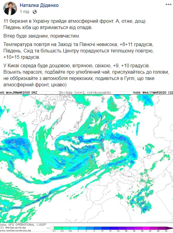 В Украину идет похолодание и мерзкая погода: появились новые карты
