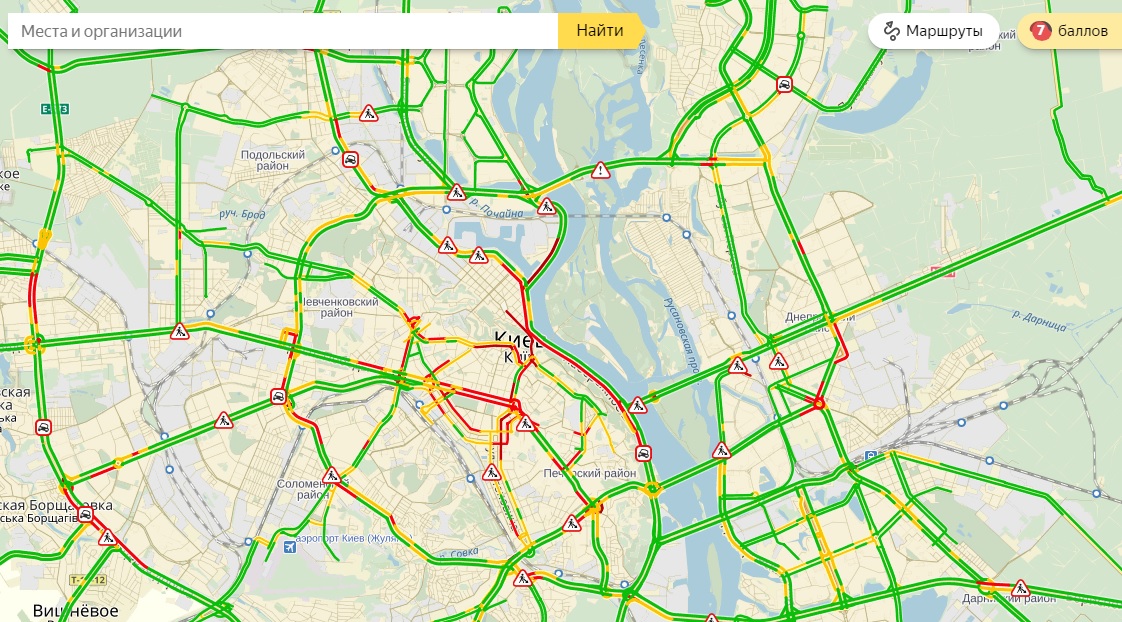 київ, пробки