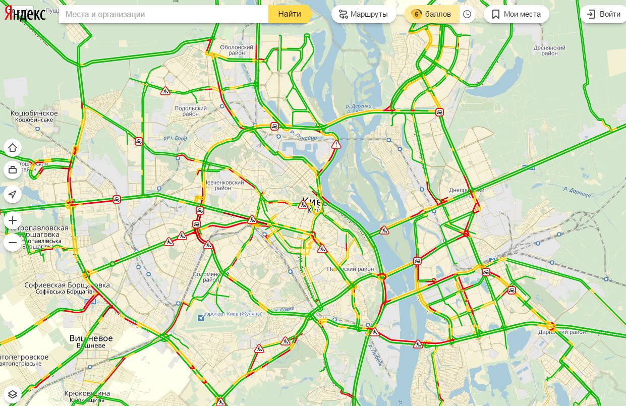 Киев житомир пробка