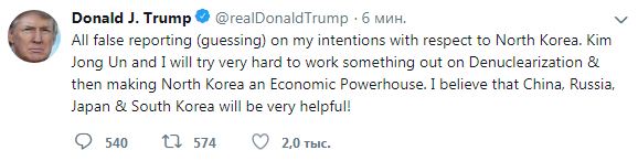 Встреча Трампа с Ким Чен Ыном: главное