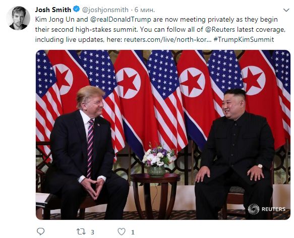 Встреча Трампа с Ким Чен Ыном: главное
