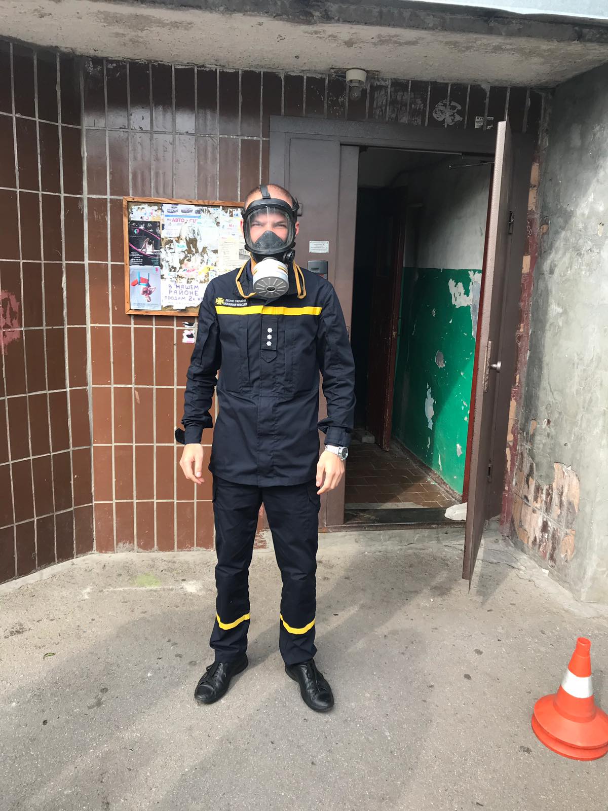 В Черкассах эвакуируют жителей многоэтажки из-за распыления химикатов