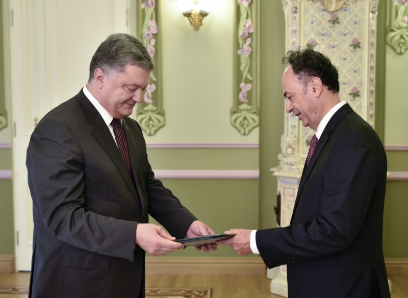 Порошенко прийняв вірчі грамоти у послів низки іноземних держав