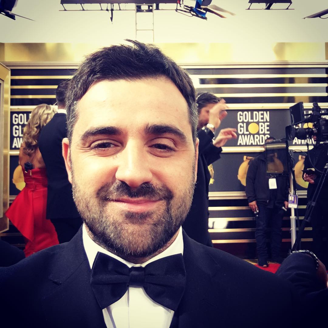 Український режисер поділився закулісними кадрами з премії Золотий глобус 2019