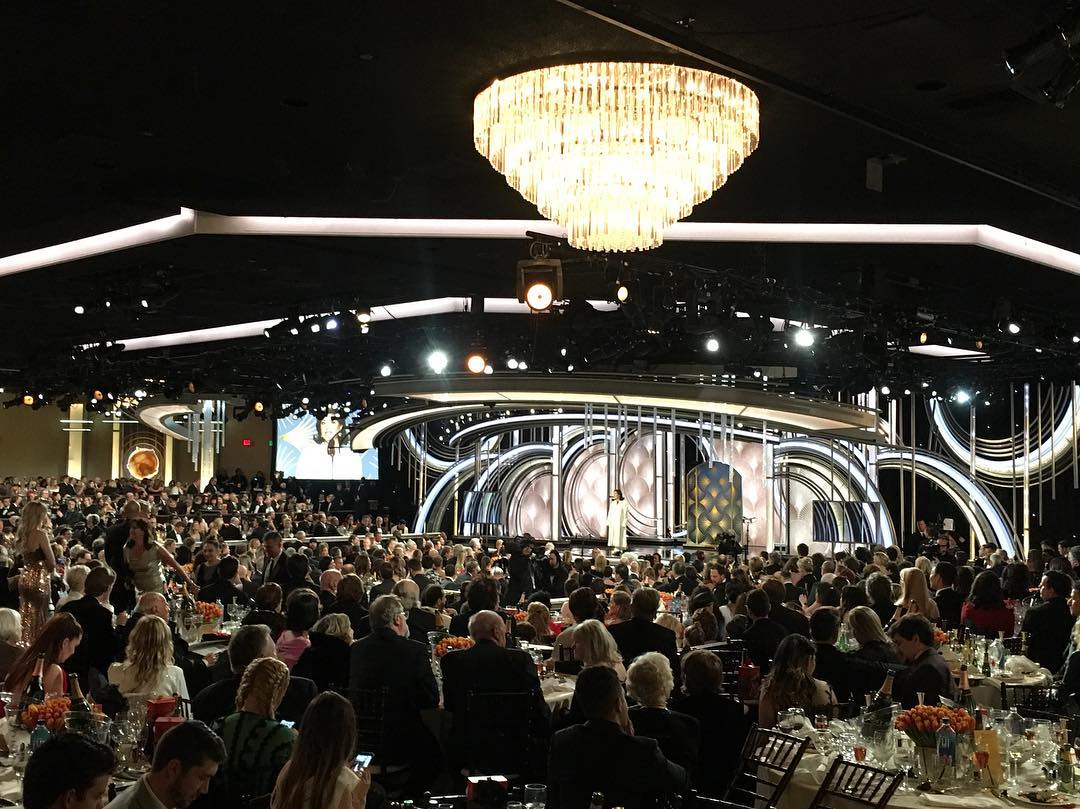 Український режисер поділився закулісними кадрами з премії Золотий глобус 2019