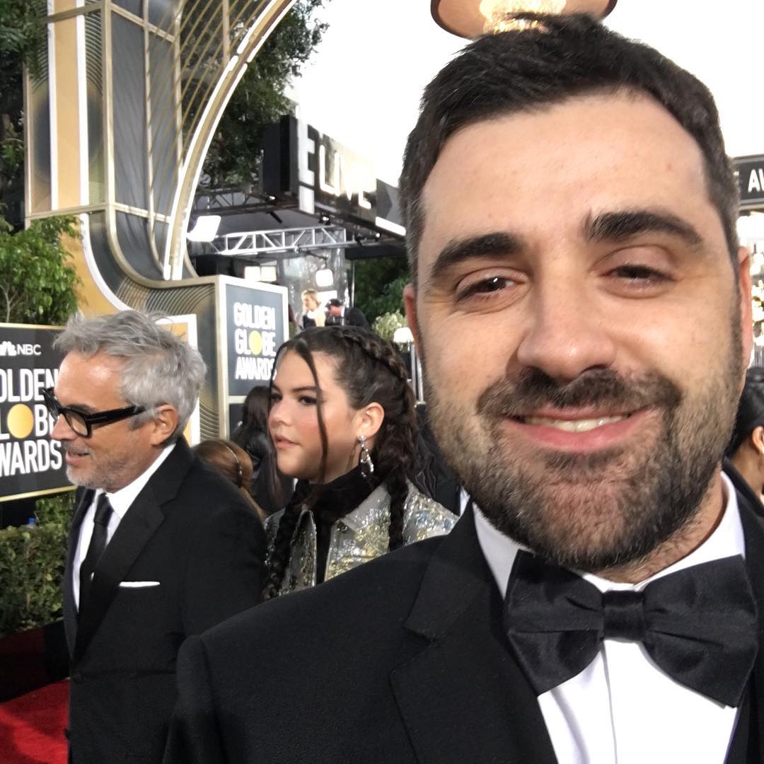 Український режисер поділився закулісними кадрами з премії Золотий глобус 2019