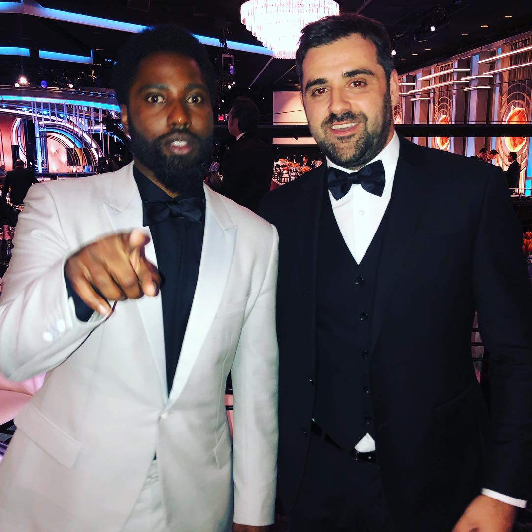 Український режисер поділився закулісними кадрами з премії Золотий глобус 2019