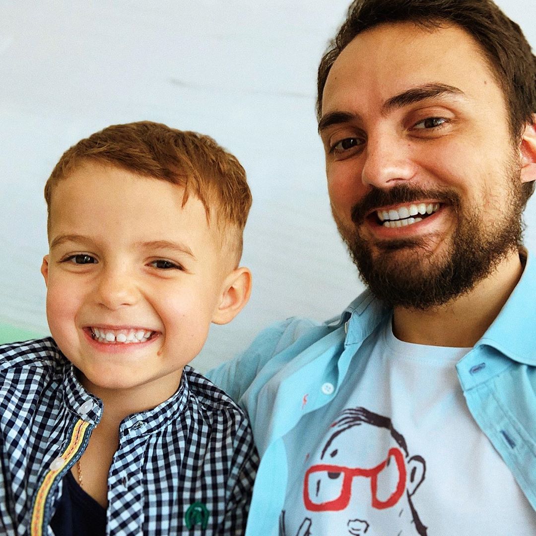 "Все на краще": Едгар Камінський показав, як проводить час з сином без дружини