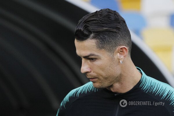 Роналду вышел на "Олимпийский" в неподобающем виде (фото)