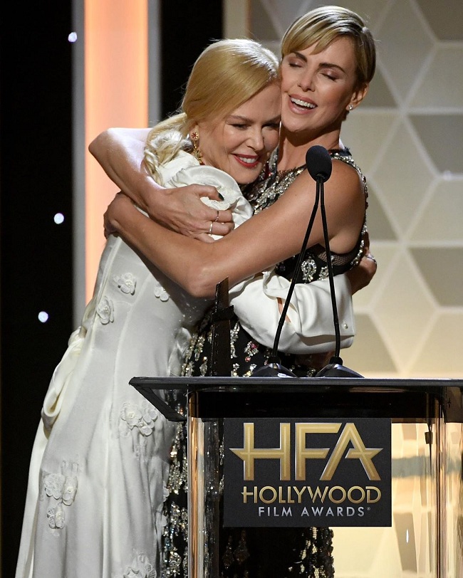 Николь Кидман, Шарлиз Терон, Рене Зеллвегер и другие – лучшие образы The Hollywood Film Awards 2019