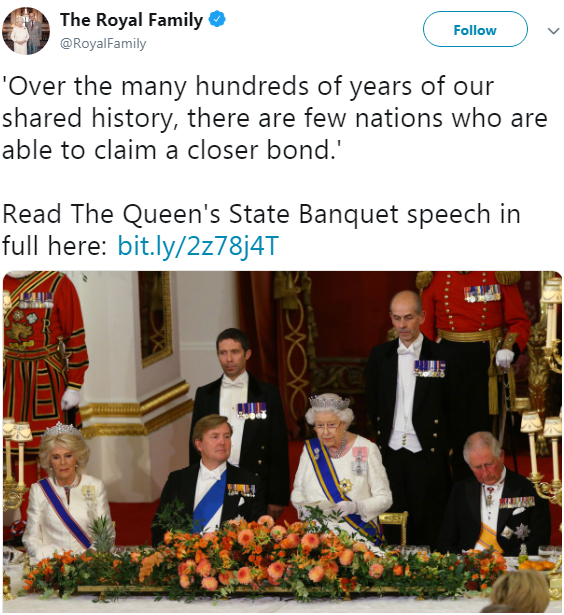 Банкет в Букінгемському палаці: як Єлизавета II зустрічала гостей