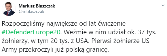 У Польщі почалися військові навчання за участі військових США