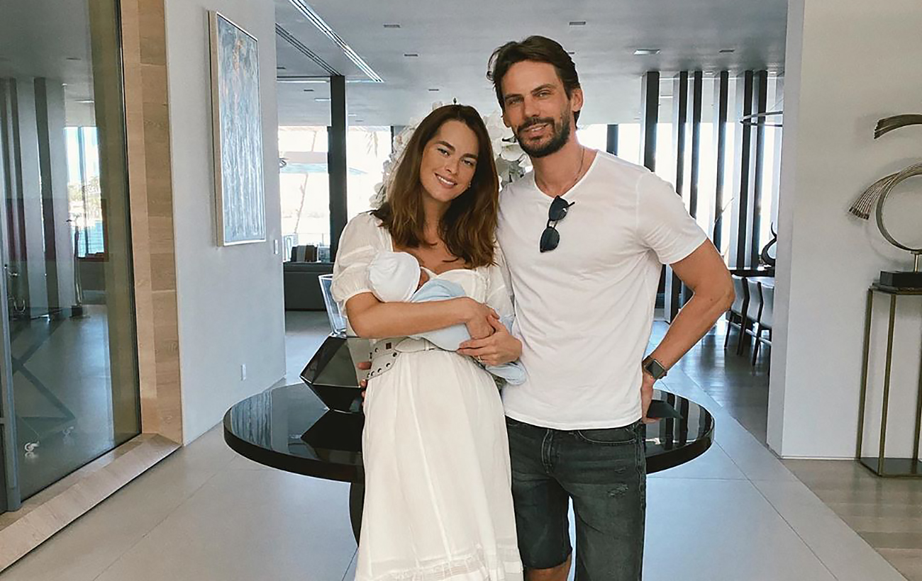 "Міс Україна" народила малюка від білоруського мільйонера: з'явилося фото