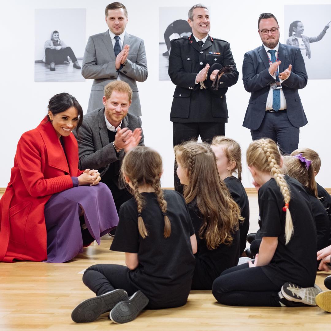 Меган Маркл проговорилась о предполагаемой дате родов