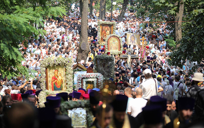 Молебен УПЦ МП