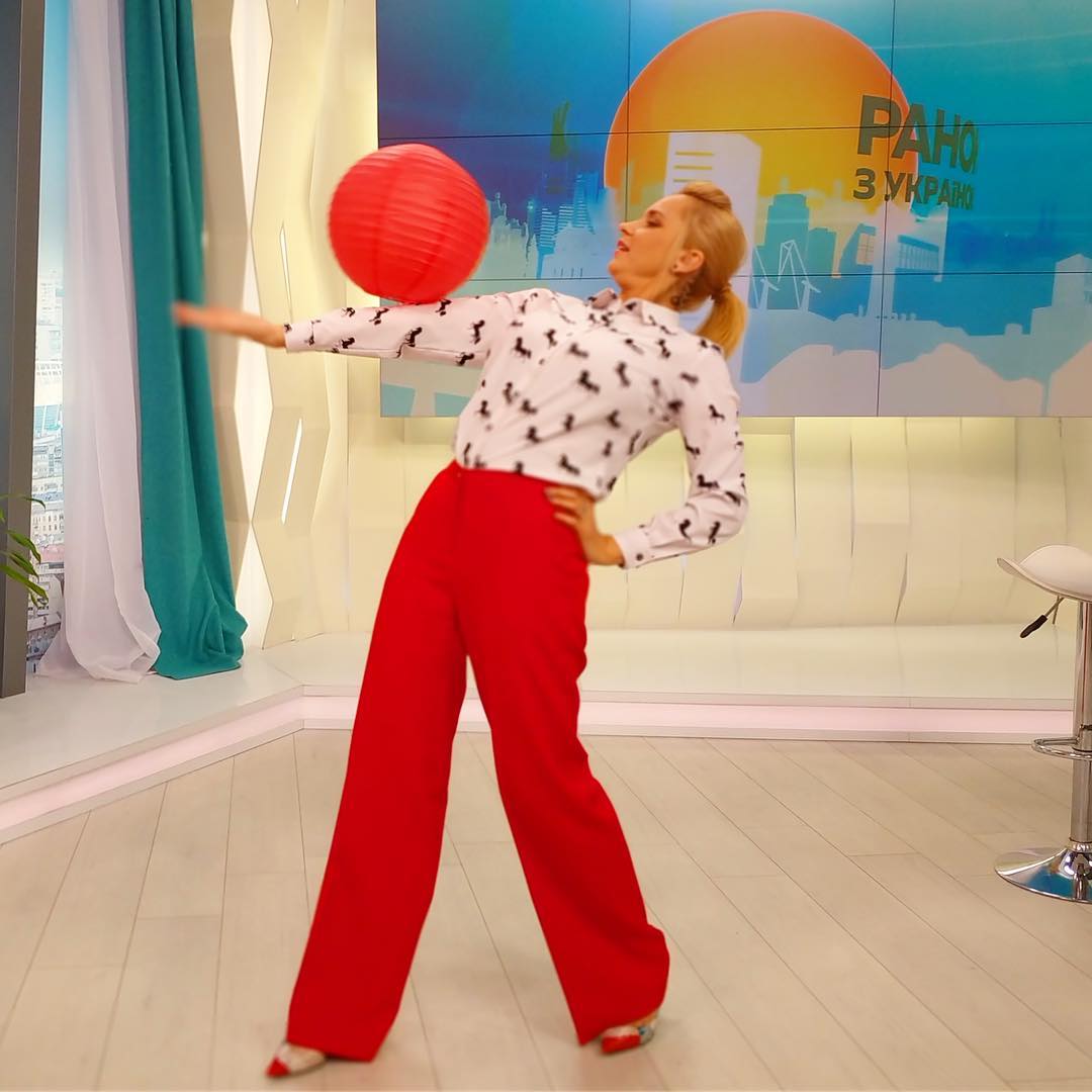 Лилия Ребрик вспомнила свое гимнастическое прошлое: впечатляющее видео