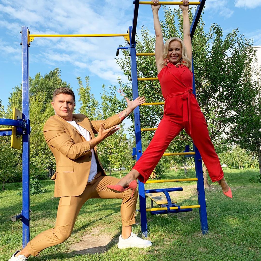 "Лучшая пара": Лилия Ребрик приятно удивила спортивным утром с новым соведущим