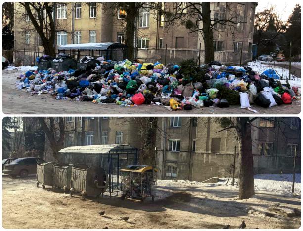 Из Львова начали вывозить мусор, - ОГА