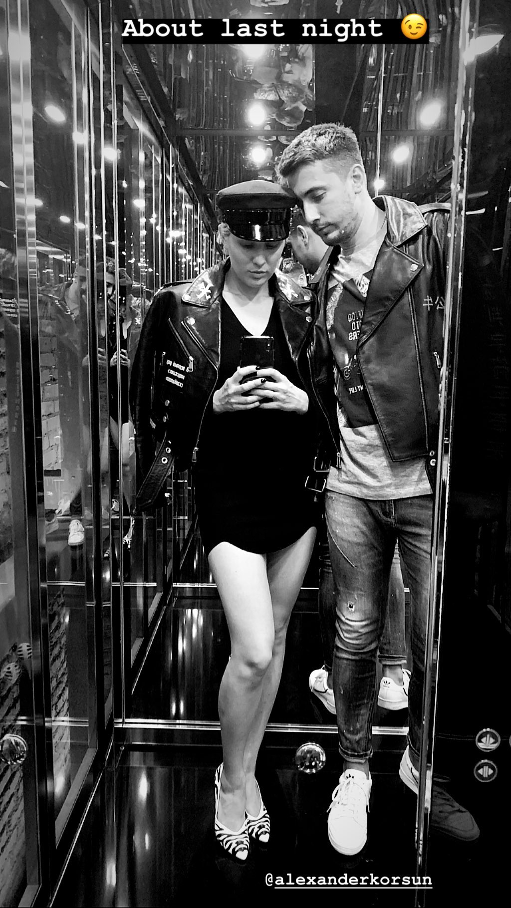 Ліфто-лук: MARUV порадувала рідкісним фото з чоловіком Олександром