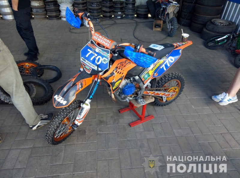 Киберполиция помогла разоблачить канал сбыта украденных мотоциклов за рубежом