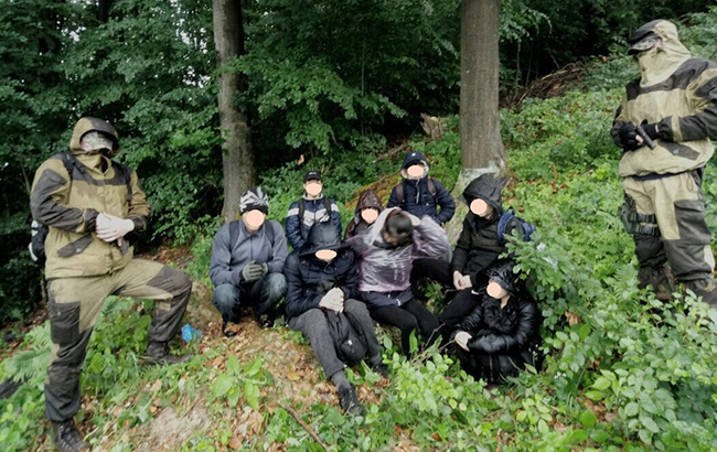 На Закарпатье задержали девятерых нелегалов