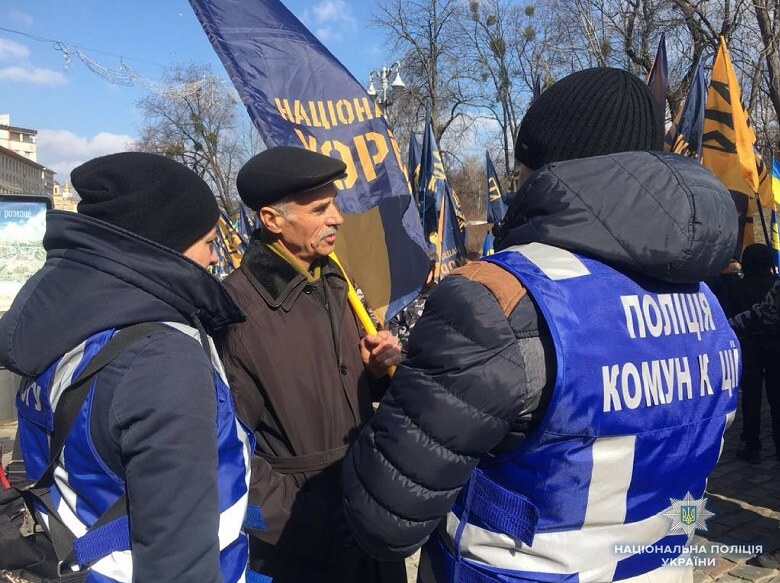 Порядок у центрі Києва забезпечують близько 1500 правоохоронців