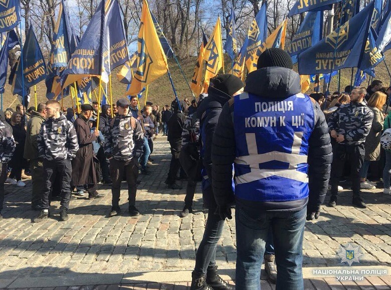 Порядок у центрі Києва забезпечують близько 1500 правоохоронців