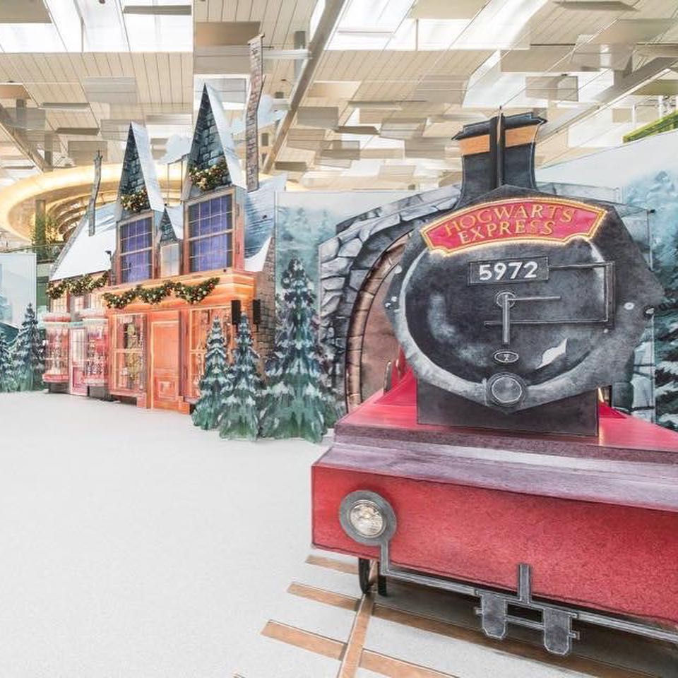 Аеропорт в Сінгапурі прикрасили до Різдва у стилі Гаррі Поттера