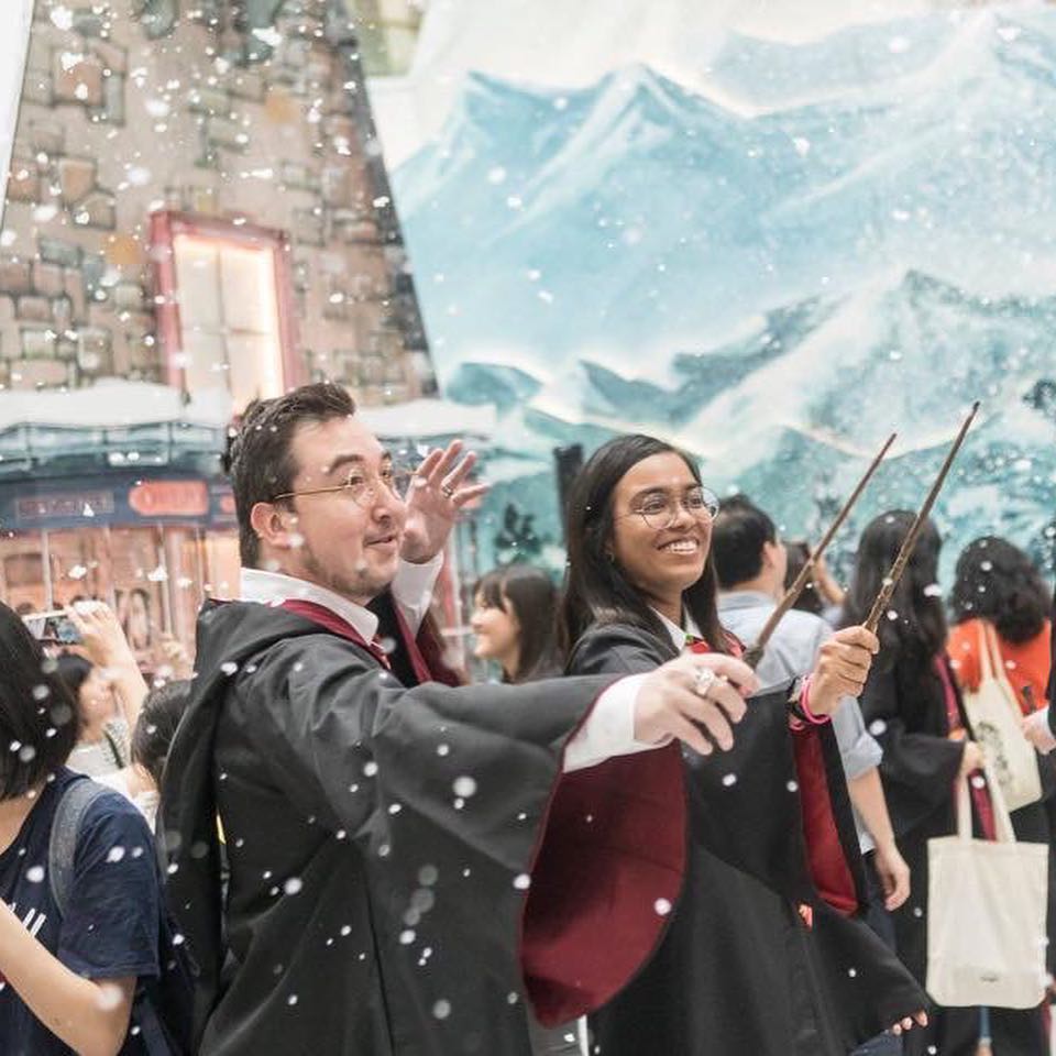 Аеропорт в Сінгапурі прикрасили до Різдва у стилі Гаррі Поттера