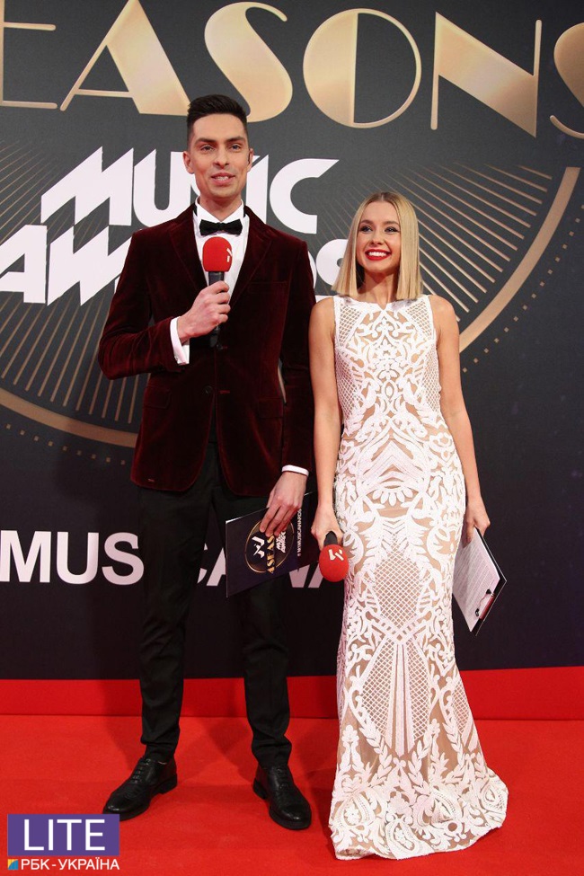 Каменских, Дорофеева, Джамала: фото с красной дорожки M1 Music Awards 2018