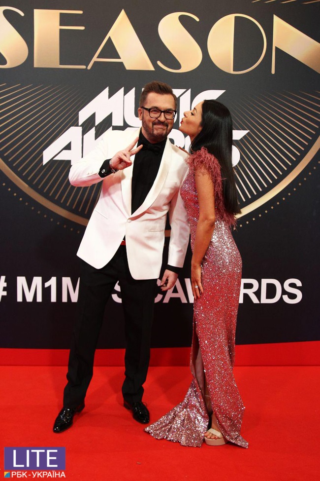 Каменських, Дорофєєва, Джамала: фото з червоної доріжки M1 Music Awards 2018