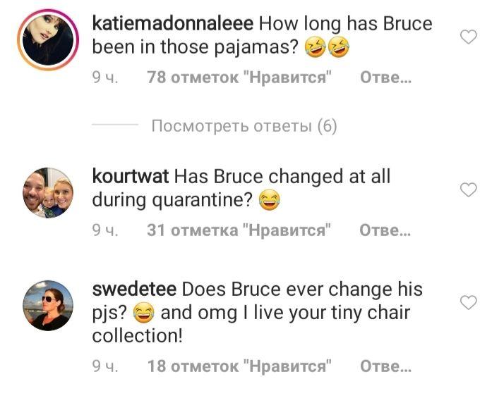 Я в захваті! Дружина Брюса Уілліса прокоментувала нове спільне фото чоловіка і Демі Мур