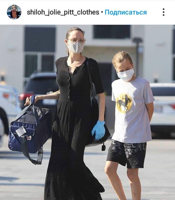 В облегающем платье на шопинг: Анджелина Джоли подчеркнула идеальную фигуру соблазнительным нарядом