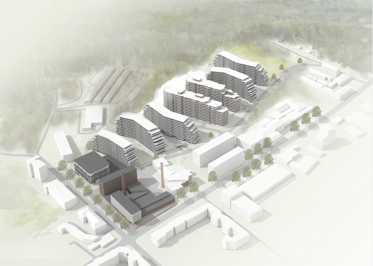 На Подолі проектують мікрорайон "майбутнього": з басейном і культурним центром (фото)