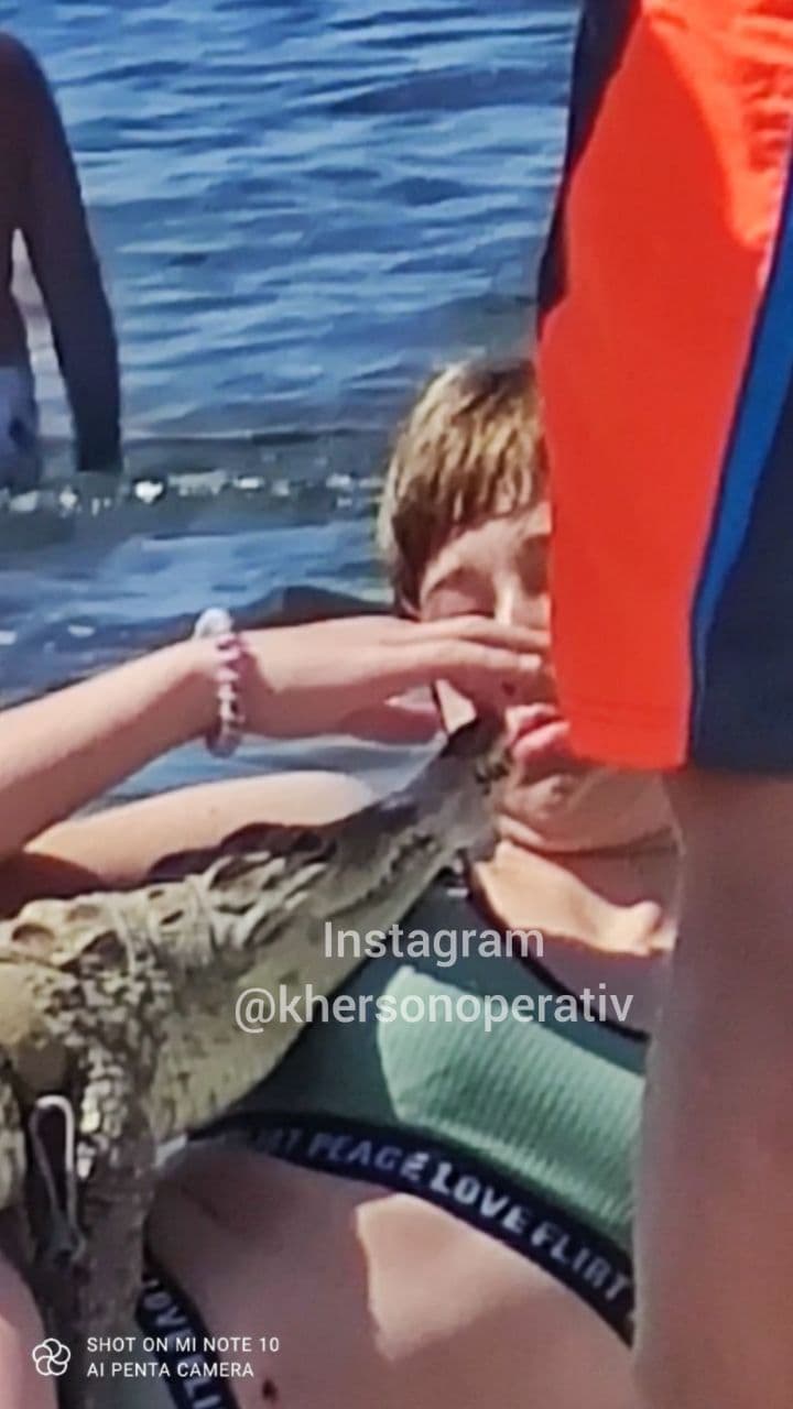 На українському курорті фотограф перевязав тварині пащу та пропонував фото з нею