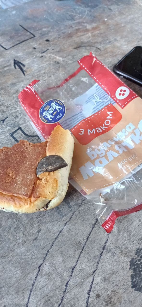 У Харкові в булочці замість маку знайшли шматок заліза: у мережі обурюються