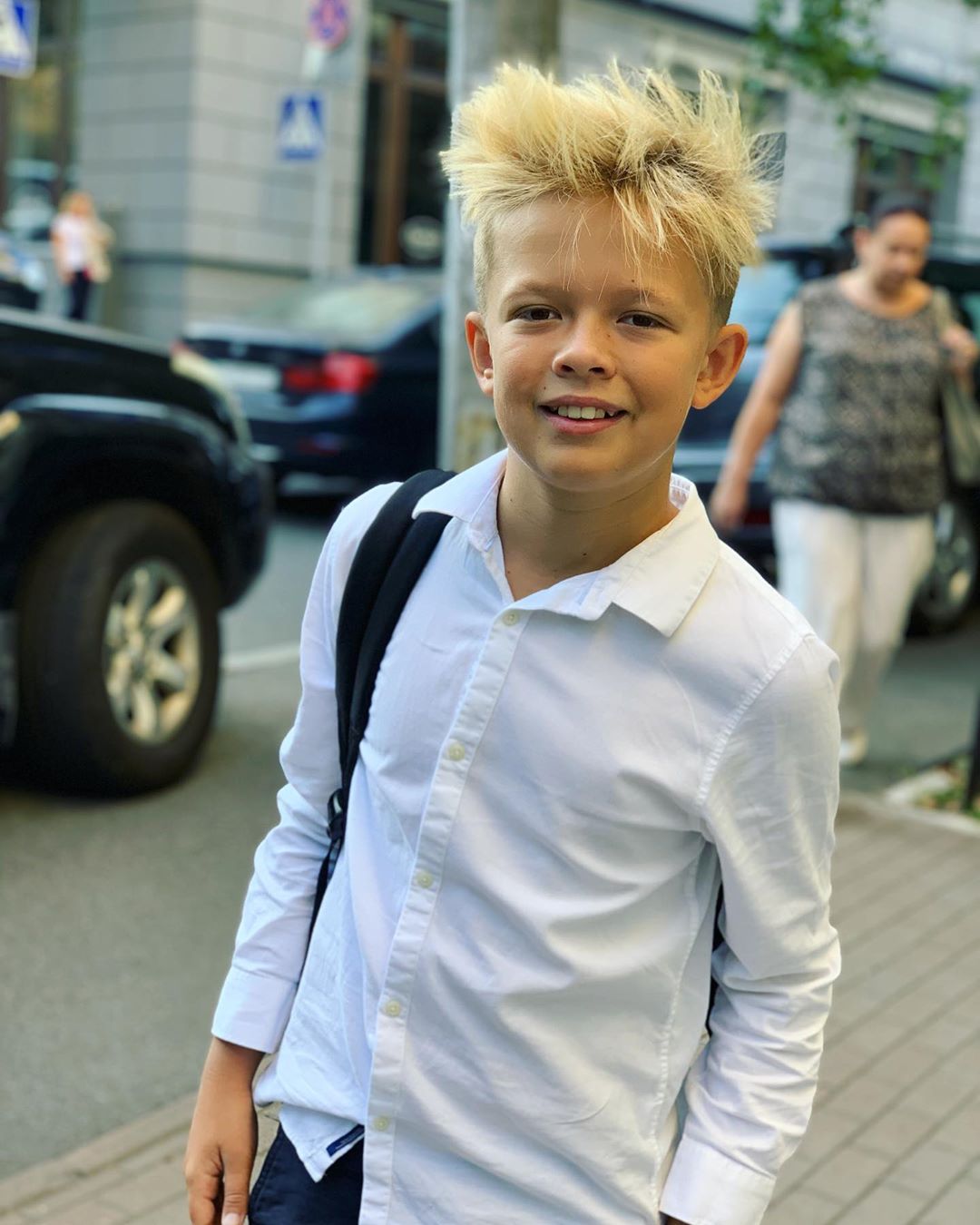 "Как он возмужал": Потап с бывшей женой поздравили сына с днем рождения