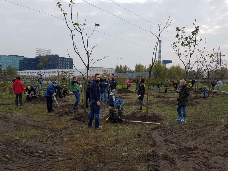 Экоакция "Купил машину? Посади дерево!"